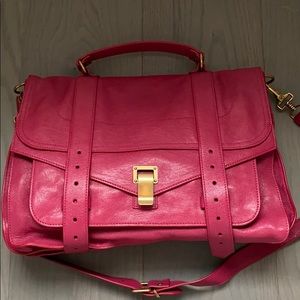 NEW Proenza Schouler raspberry large PS1